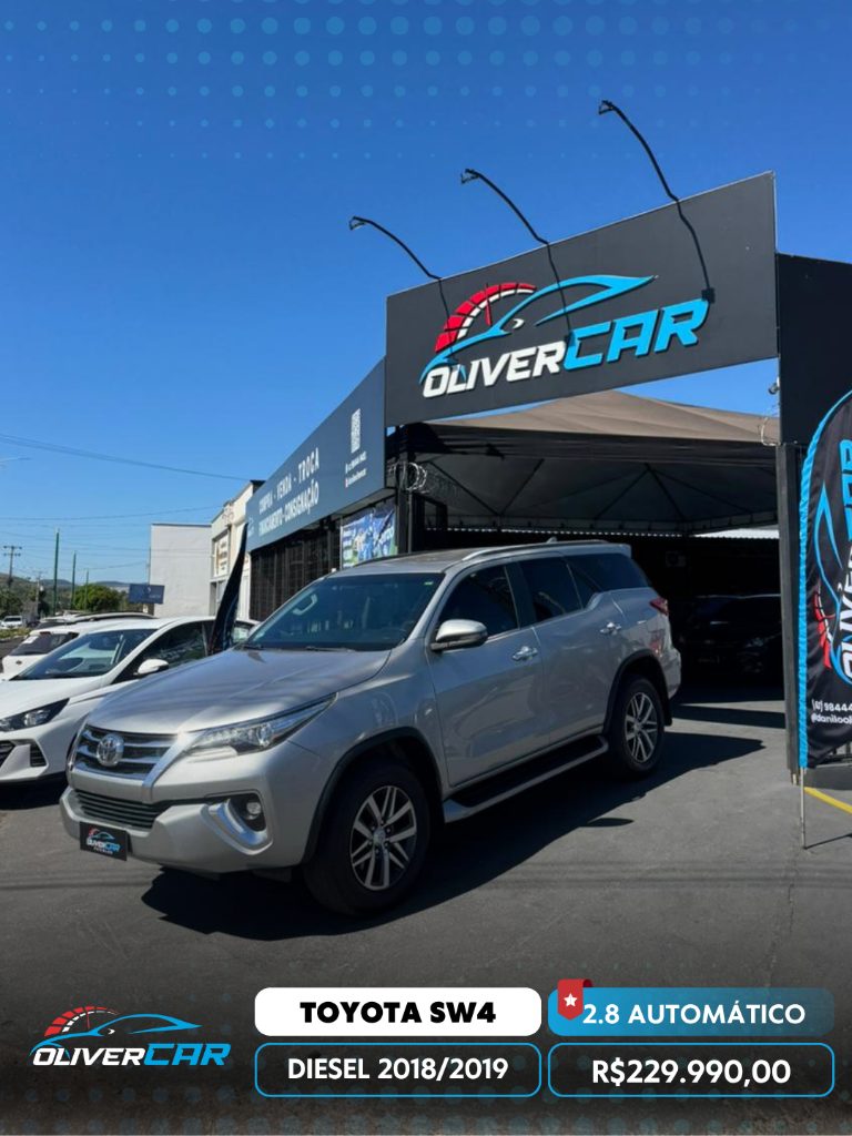 Capa de Toyota Sw4 2.8 Tdi Srx 7l Auto 4wd 2019